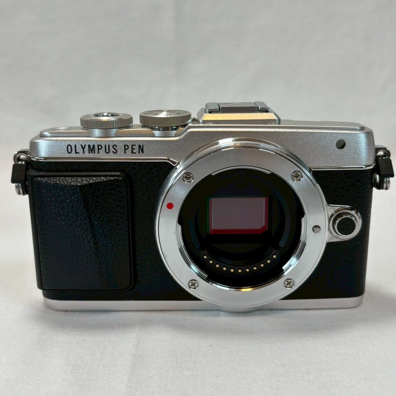 OLYMPUS|PEN|Lite|E-PL7|本革ケース付|元箱|付属品完備|No.616