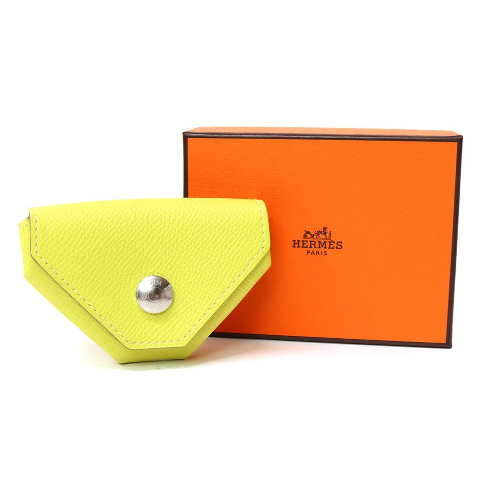 ★美品 HERMES コインケース ル・ヴァンキャトル ヴェルソ エプソン エルメス ル ヴァンキャトル 24 ヴェルソ コインケース 小銭入れ