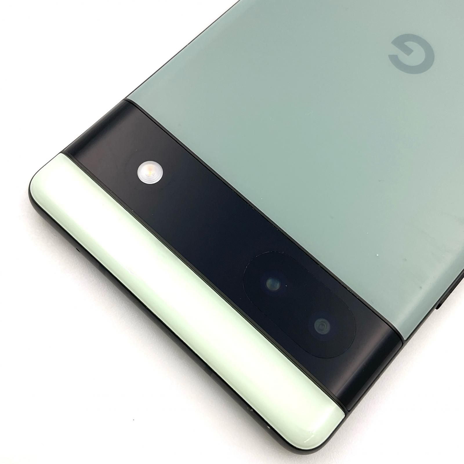 Google Pixel 6a 128GB Sage Softbank GB17L 白ロム 動作確認済