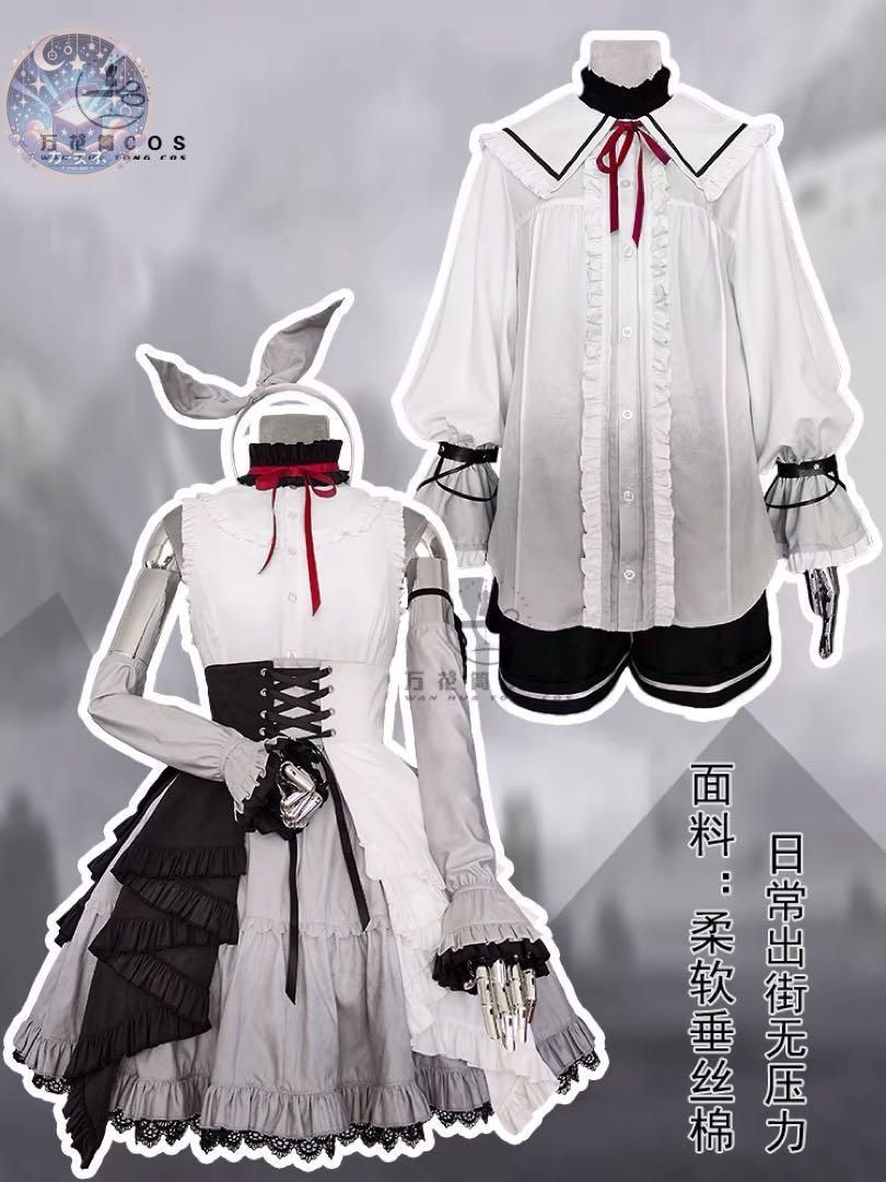 ♥ プロジェクトセカイ 誰もいないセカイで 鏡音リン 25時 コスプレ衣装 コスチューム 仮装 イベント衣装 コスプレセット 高品質コスプレ 再現度高め