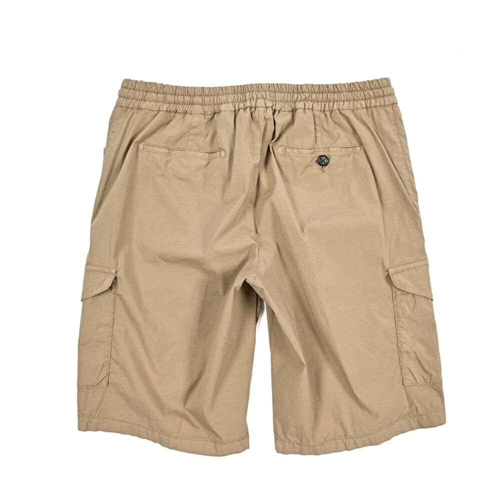  BERWICH ベルウィッチ BER_MUDA バミューダショーツ ノータック ストレッチ カーゴハーフパンツ 春夏 コットン リネン ベージュ イタリア製 424244 ショートパンツ ハーフパンツ パンツ
