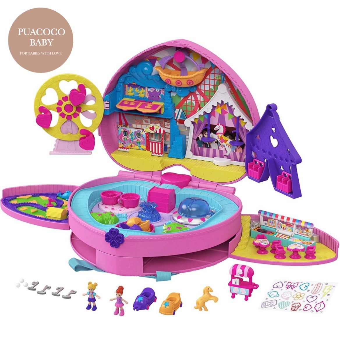 Polly Pocket ポーリーポケット 日本未発売 テーマパーク 遊園地海外おもちゃ