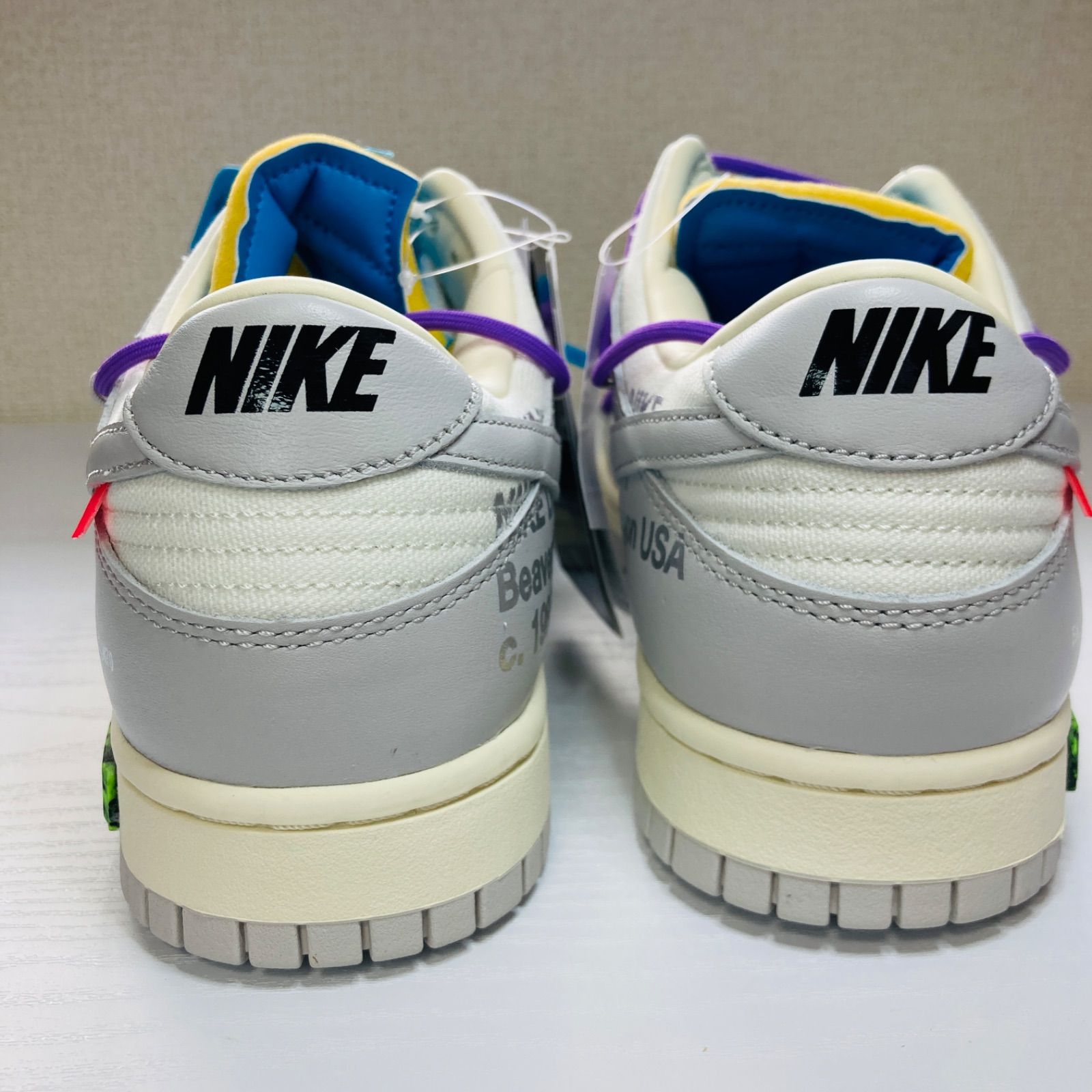OFF-WHITE Nike Dunk Low 1 of 50 “47” 【フォロー10%OFF】 - メルカリ