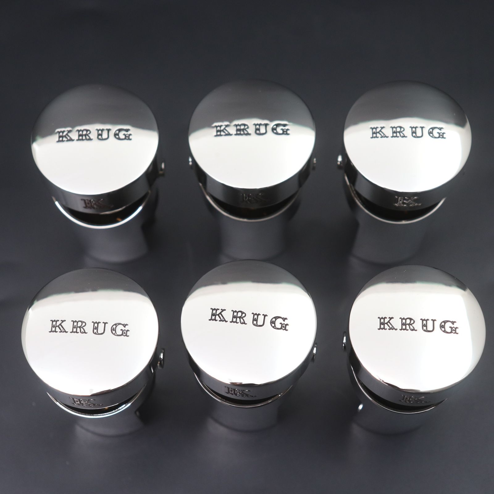 Krug ボトルストッパー×2個【新品未使用/非売品】 IT5TWCJY1HCG 美品 KRUG クリュッグ ボトルストッパー ブラック