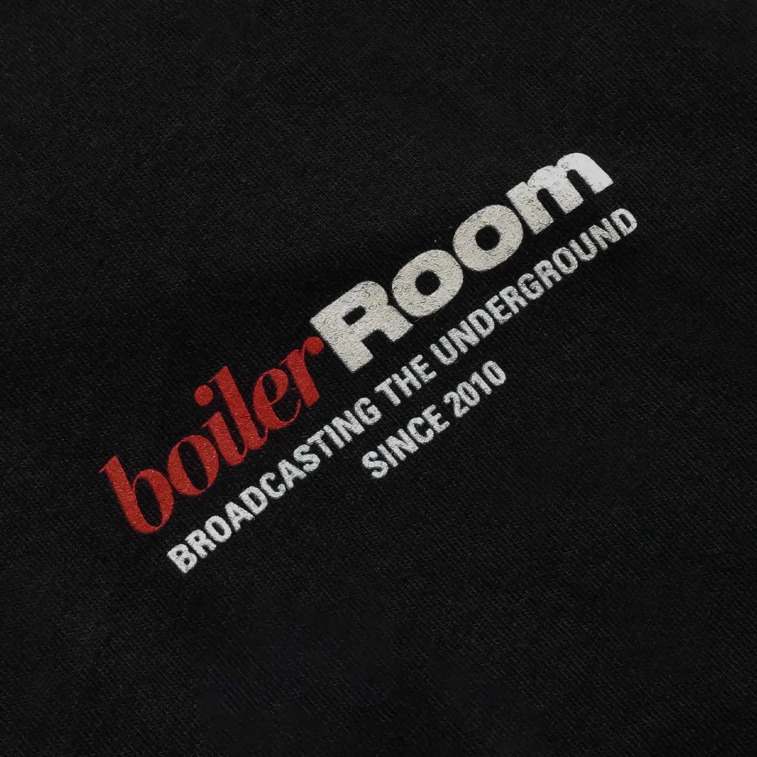 BOILER ROOM (ボイラー ルーム) FIELD TRIP LS T-SHIRT (BLACK