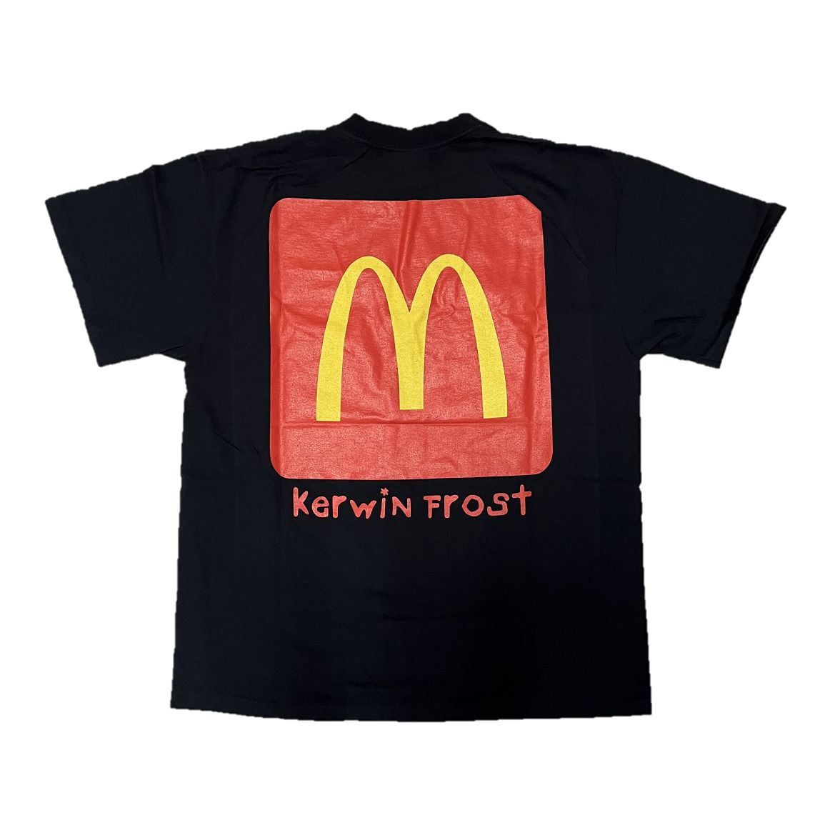 Kerwin Frost ×McDonalds マクドナルド コラボTシャツ Kerwin Frost x McDonald's Drive Thruuuuuu! Tee Black - FW23 - US