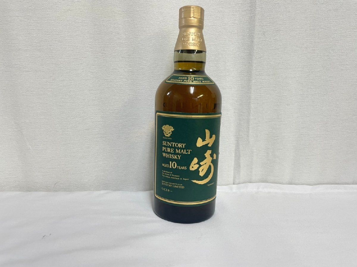 サントリー 山崎10年グリーンラベル 750ml 古酒 山崎10年 グリーンラベル 750ml 40% サントリー 古酒 - メルカリ