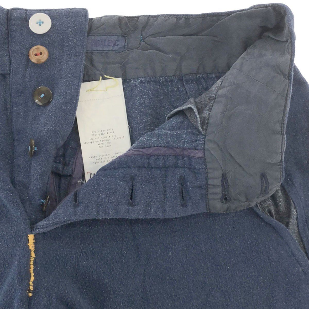 CASEY VIDALENC ケイシーヴィダレンク パンツ ブラック 2025年最新