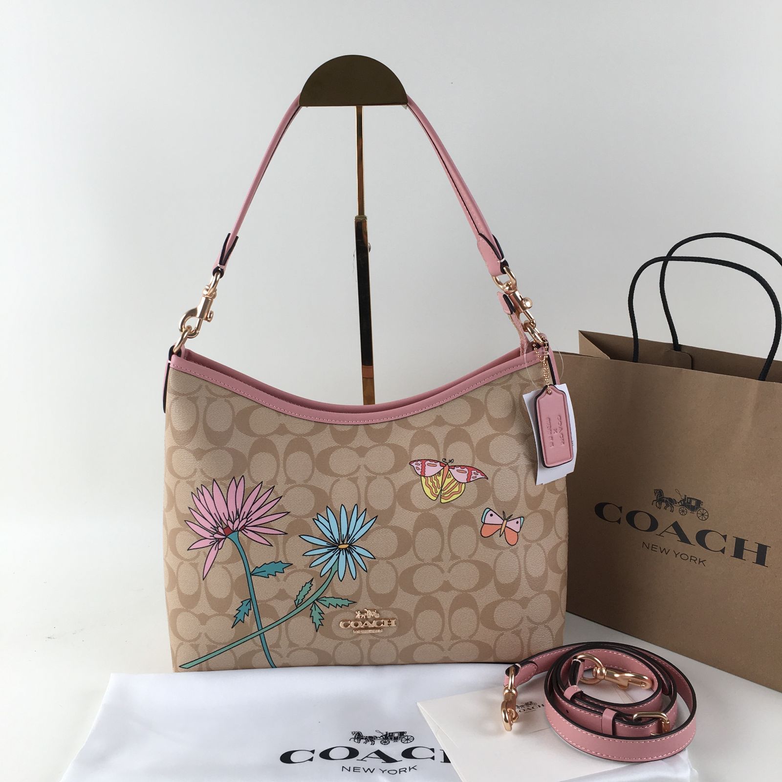 新品 COACH コーチ CU393 ショルダーバッグ トートバッグ - メルカリ