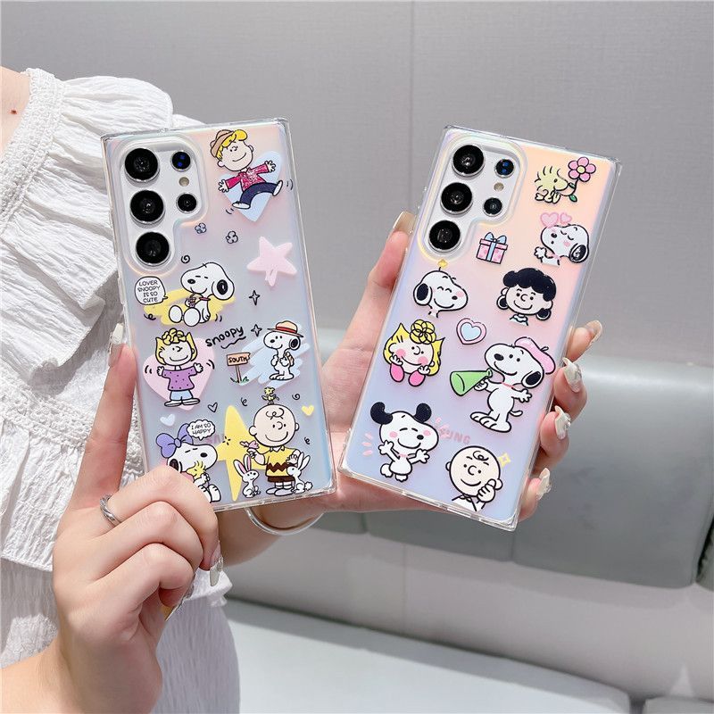 スヌーピー snoopy Galaxyケース GalaxyS24 ケース  GalaxyS24Ultra スマホケース  多機種対応  人気 耐衝撃