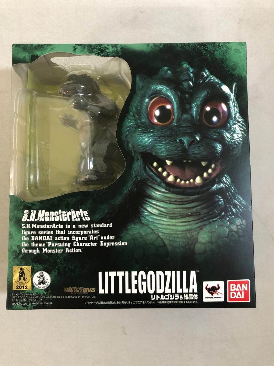未開封】S．H．MonsterArts リトルゴジラ＆結晶体セット - メルカリ