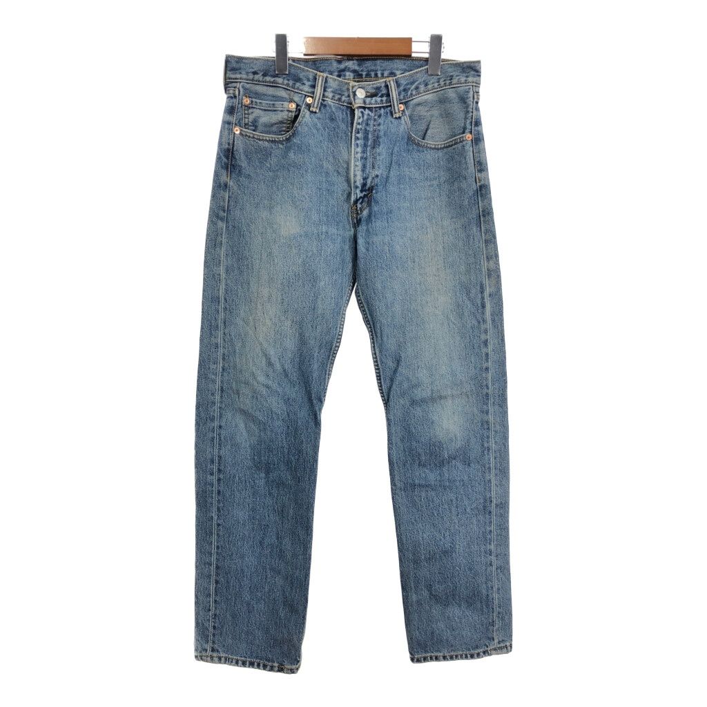 Levi's リーバイス 505 デニムパンツ ブルー (メンズ W33 L32) 中古 古着 T1586