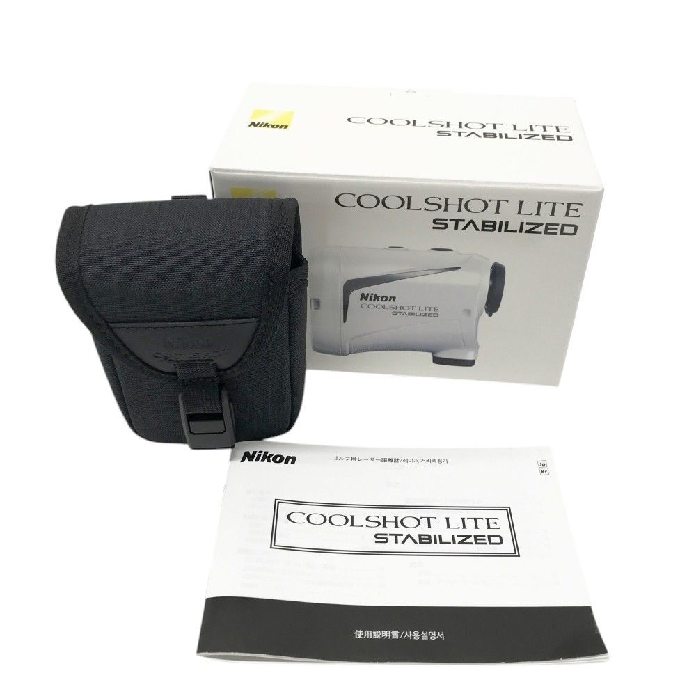 NIKON ニコン COOLSHOT LITE STABILIZED レーザー距離計 スコープ ホワイト系 240101537512 ゴルフウェア ストスト WHITEMONARCHHOTEL_COM