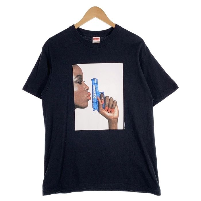 SUPREME シュプリーム 21SS Water Pistol Tee ウォーターピストル プリントTシャツ ブラック Size M