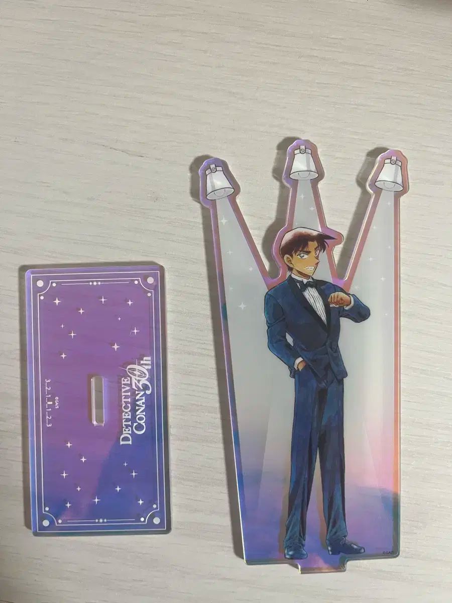 江戸川 コナン 30 周年 展示会 服部 平次 アクリル