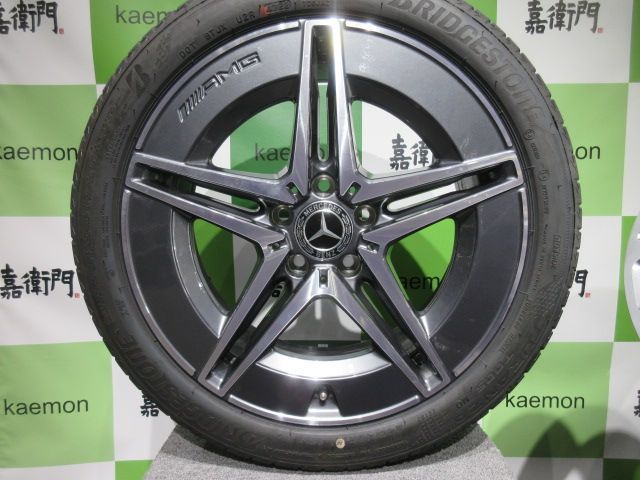 ☆ 新車外し品☆【ホイール】メルセデスベンツ 現行 Ｗ206 Ｃクラス AMGライン 純正 AMG 5スポーク【タイヤ】ブリジストン トランザ  T005 MO（2022年製）（横浜青葉店） - メルカリ