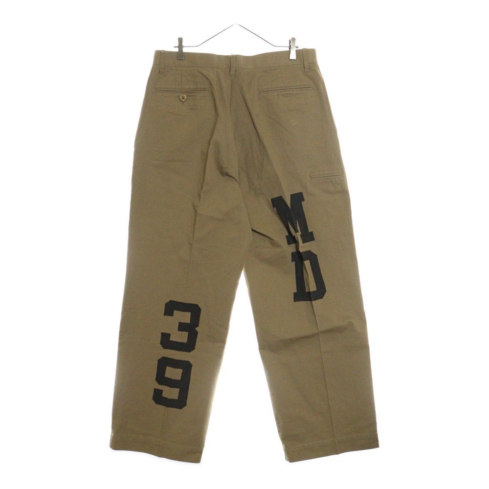 HUMAN MADE チノパン ベージュ ワイドな形 HUMAN MADE (ヒューマンメイド) ワイドチノパンツ ベージュ