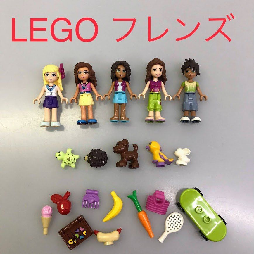 正規品 LEGO レゴ ミニフィグ 5個 どうぶつ＋小物 など 大量 まとめ 