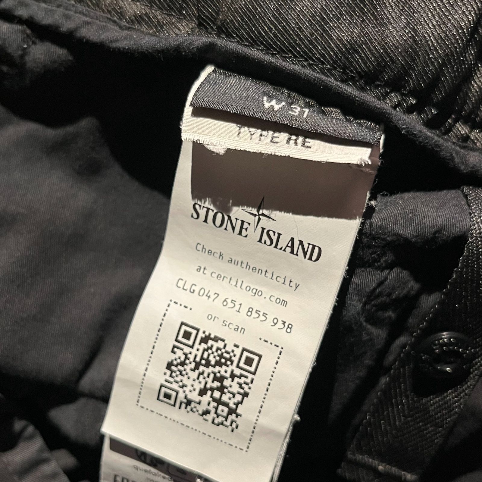 STONE ISLAND 23aw ウォッシュドカーゴパンツ ストレート ドローコード