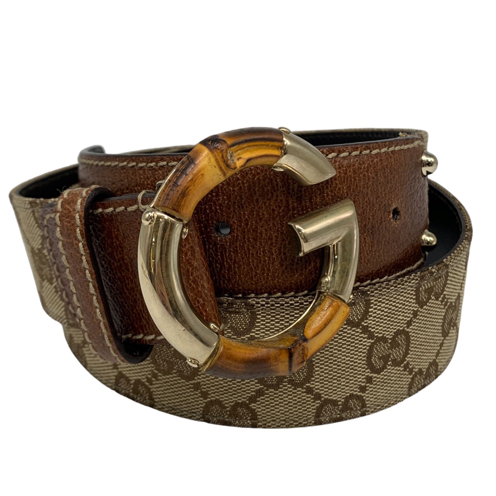 GUCCI - グッチ GG GGキャンバス インターロッキング バックル