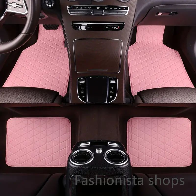 防水ユニバーサルエスニック車のフロアマット4枚セットSuvバン | CAR PASS 新しい到着防水ユニバーサルエスニック車のフロア