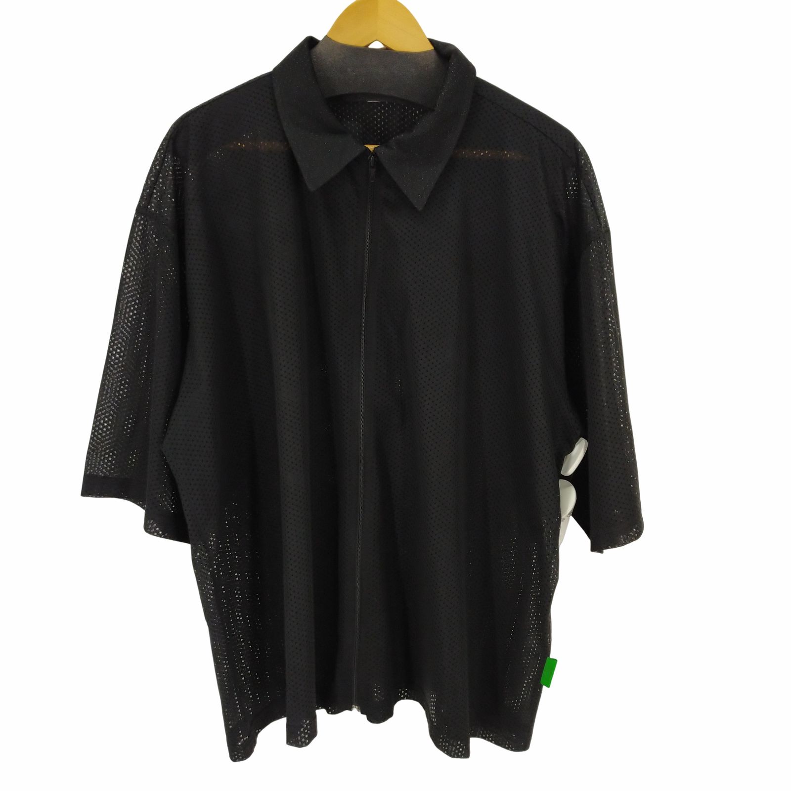 WILLY CHAVARRIA / MESH ZIP SHIRT