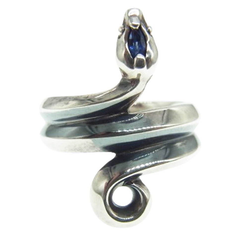 PUERTA DEL SOL プエルタデルソル シルバー950 サファイヤ スネーク