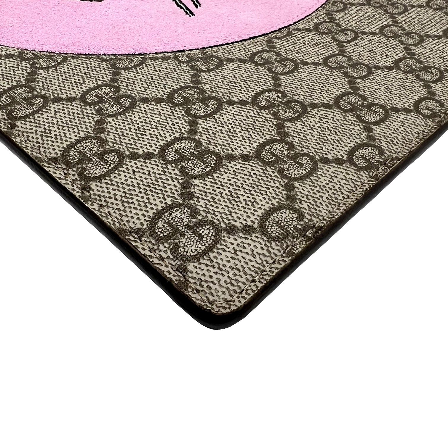 GUCCI グッチ GGスプリーム ボスコ犬 クラッチバッグ PVC レザー 