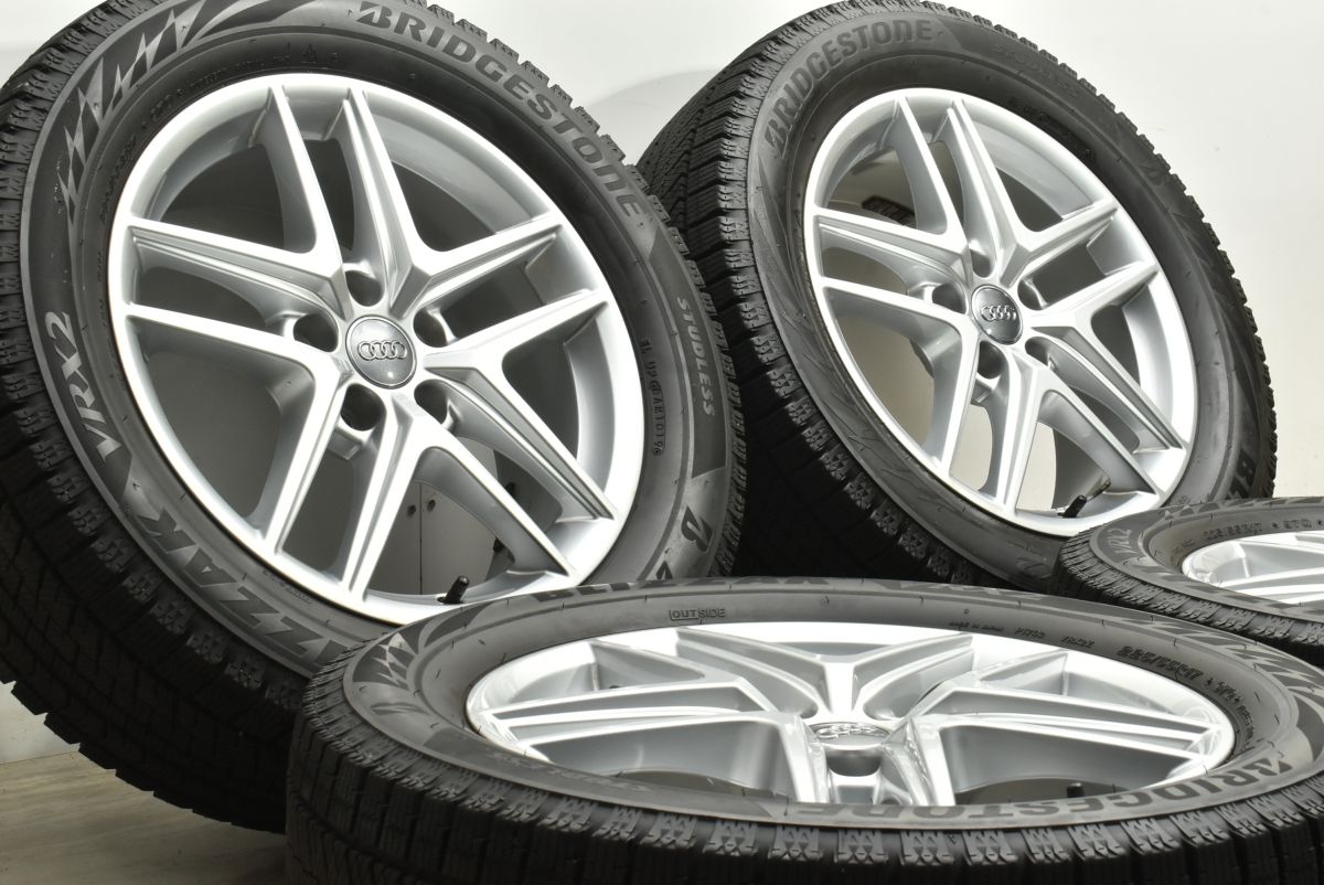 アウディ A4 オールロードクワトロ 純正 17in 6.5J 28 PCD112 ブリヂストン ブリザック VRX2 225 55R17 品番 8W9 601 025D