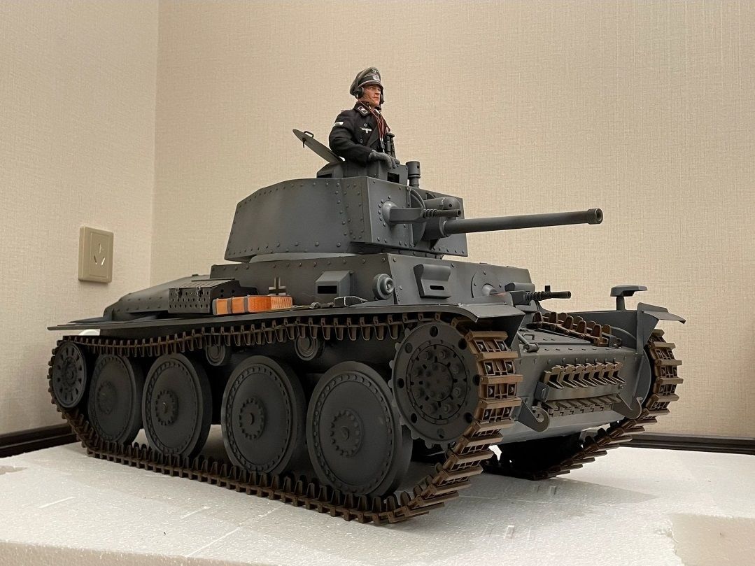 【大型ラジコン戦車】載具工場 Vehicle Factory 1/6 金属製 WWII ドイツ 38(t)戦車 ラジコン戦車 大型リモコン戦車】載具工場 Vehicle Factory 1/6 金属製 WWII ドイツ