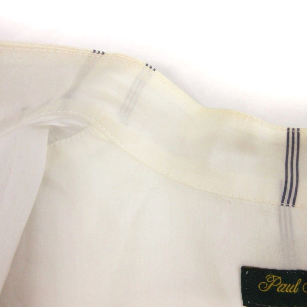 @ paulharnden ポールハーデン　ブラウス シャツ 白 長袖 トップス Yahoo!オークション -「ポールハーデン」(長袖) (シャツ