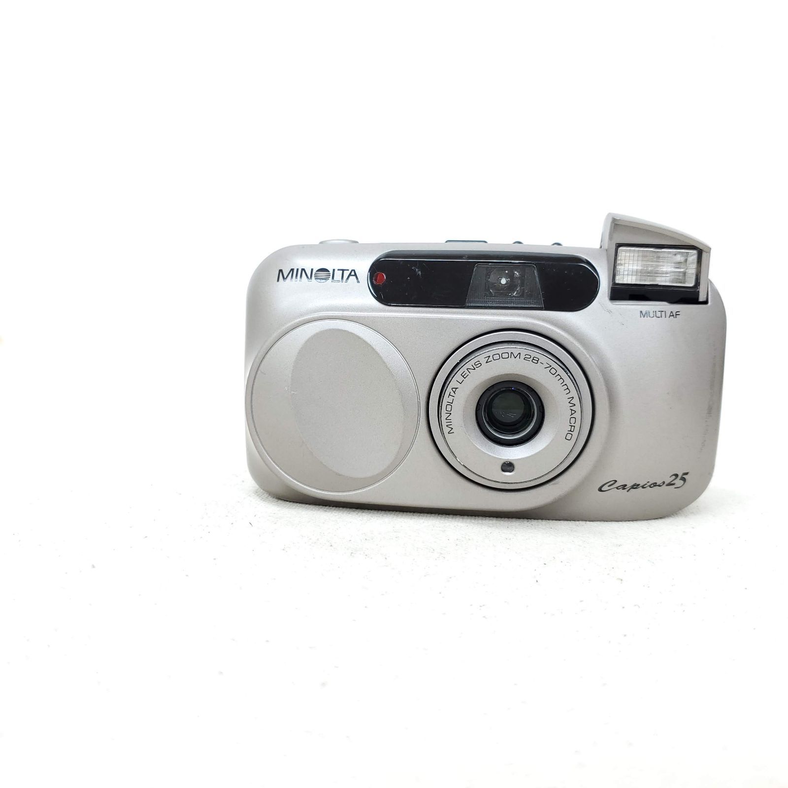 スノーブルー 美品 動作確認済み MINOLTA capios 25 コンパクト