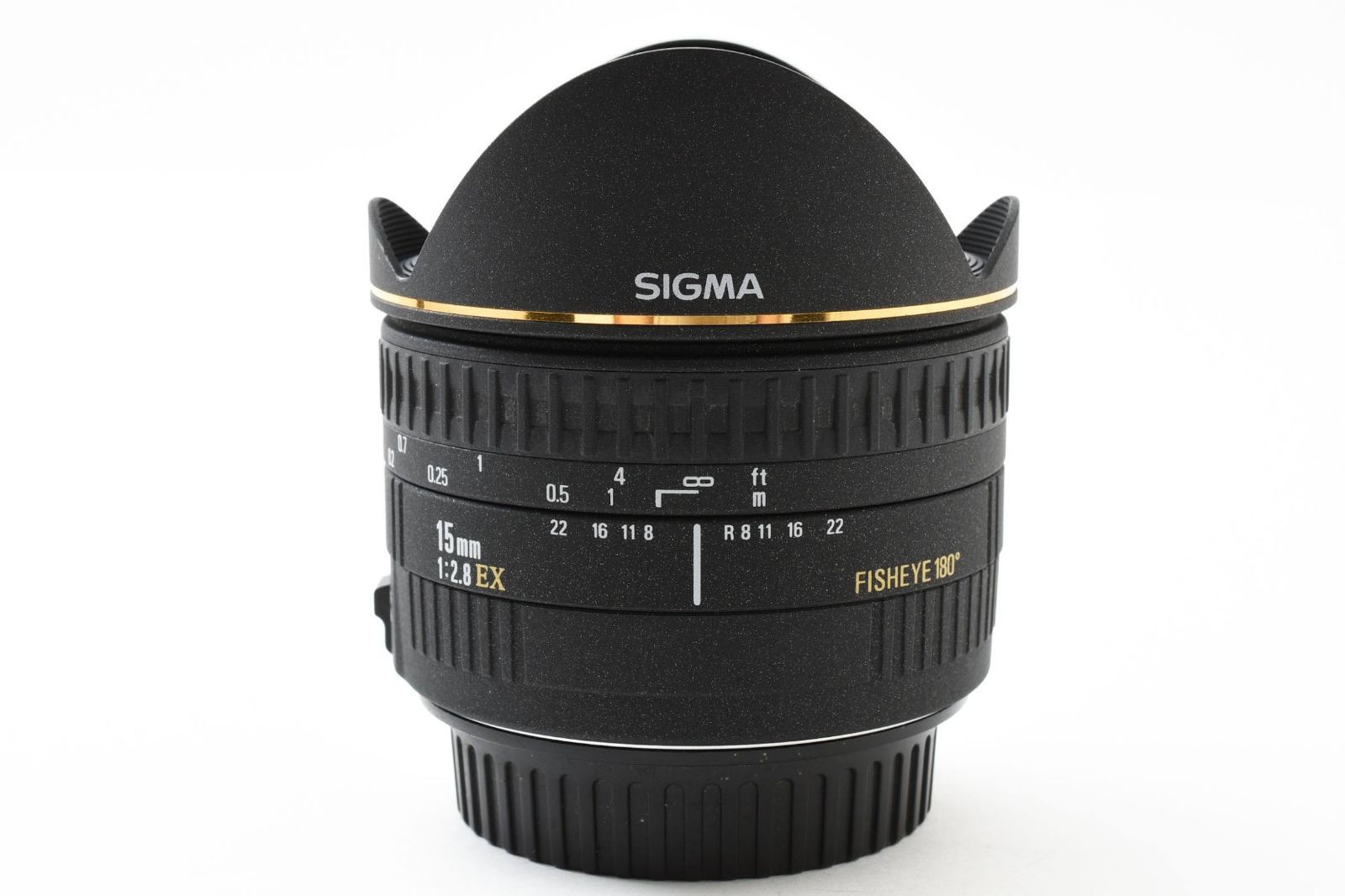 □美品□ SIGMA 単焦点魚眼レンズ 15mm F2.8 EX DG DIAGONAL FISHEYE