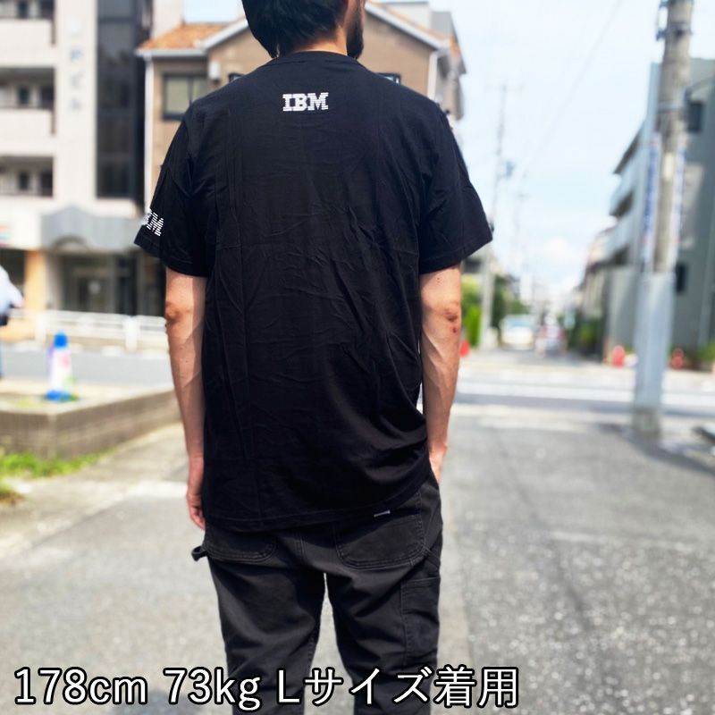 IBM Tシャツ 半袖 アイビーエム Eye-Bee-M グラフィックT 企業 