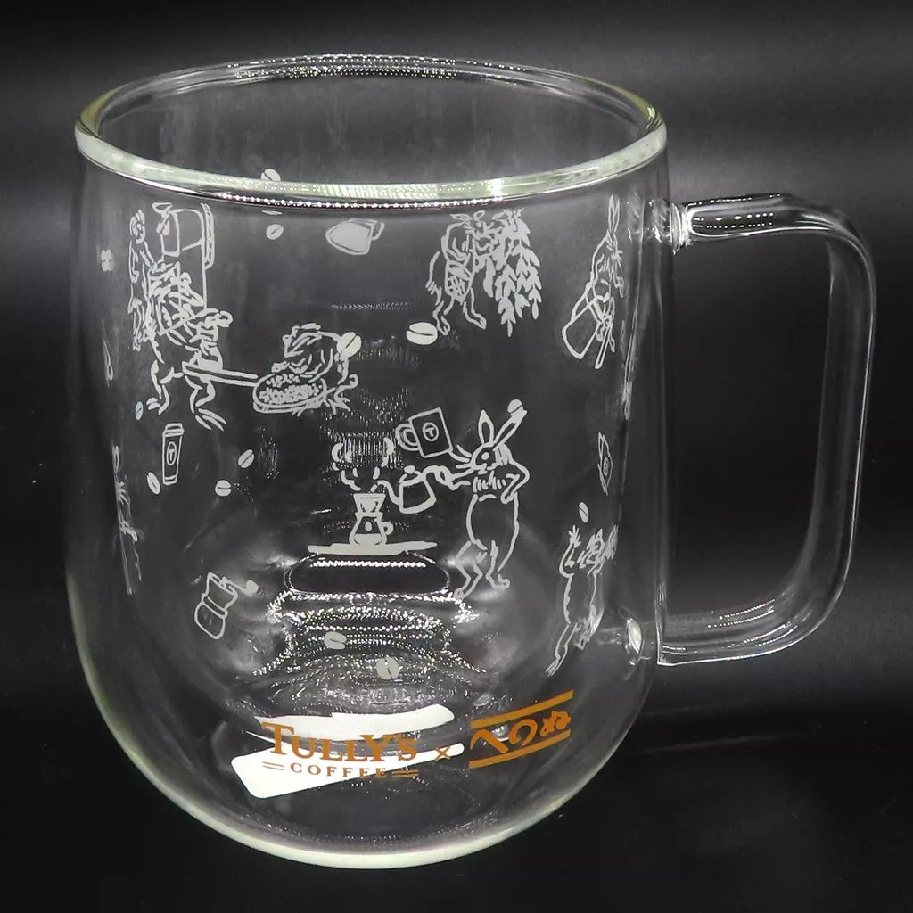 タリーズ✖︎貴重鳥獣戯画かまわぬ☆人気完売品のタンブラー&蓋付き