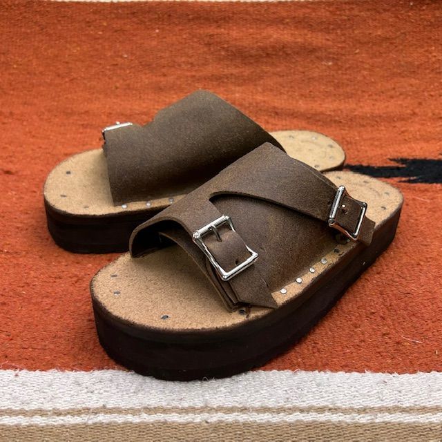 SEDONA SANDAL セドナサンダル US7 レザーサンダル ホーウィン クロム