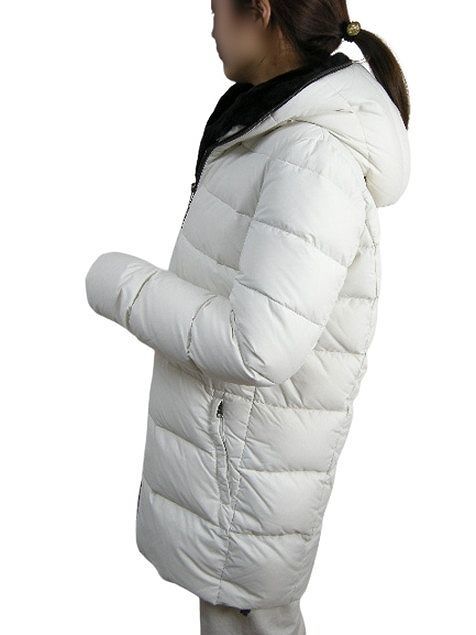 サイズ48 (女性XL-2XL相当)□新品□デュベティカ DUVETICA ファー付き 