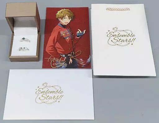 [Used] Silverware/Rings/Accessories (Character) Takamine Midori Oath Ring Set White Gold Free Size “Ansanburu Stars!!” China 6th Anniversary Merchandise
