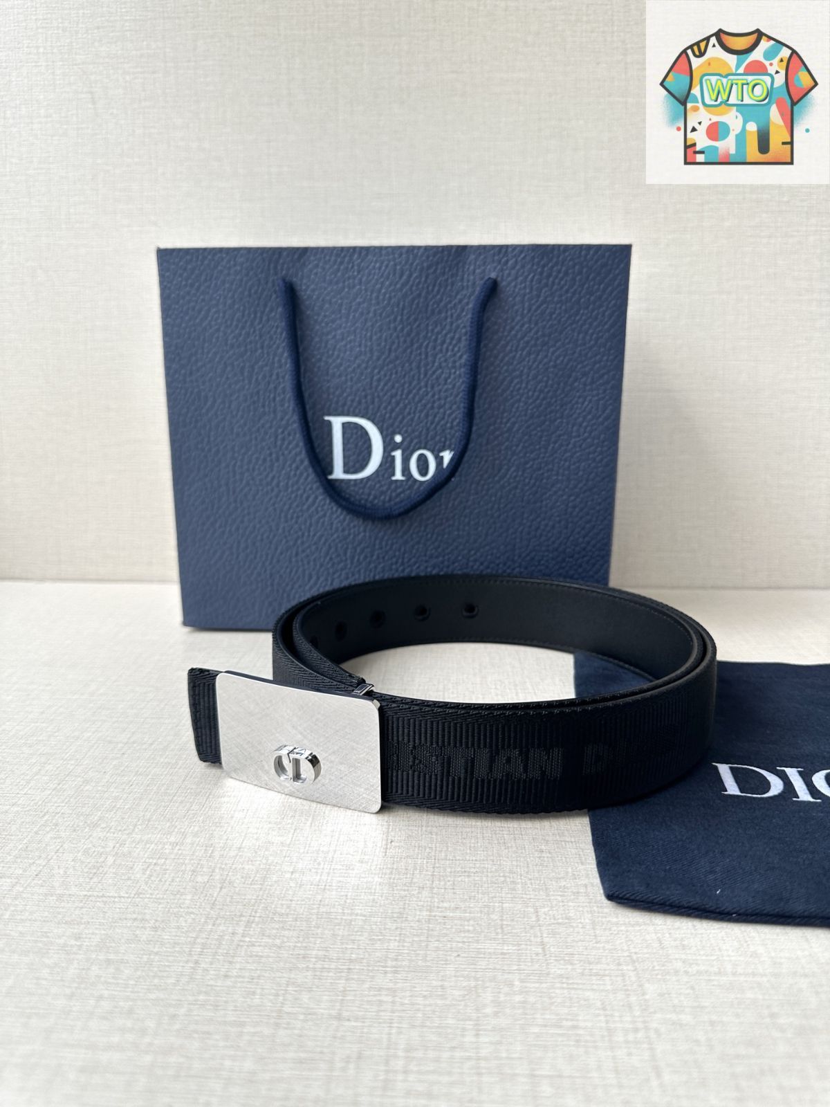 今日特価】Dior CD Icon メタルベルトバックル-3 - メルカリ