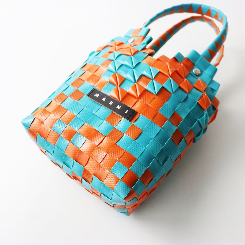 人気アイテム マルニ MARNI DIAMOND BASKET ダイヤモンド バスケット