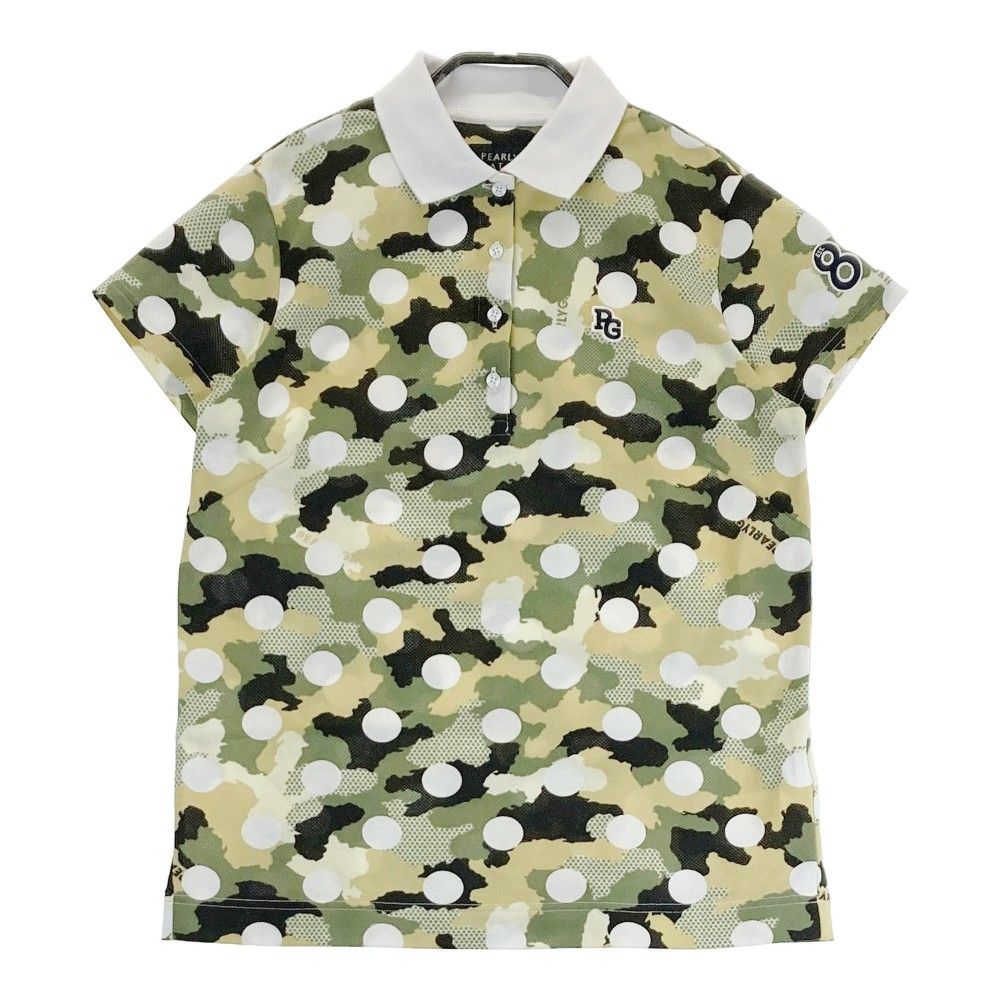 ニューバランス ゴルフ ポロシャツ 6 XL スニーカー 総柄 イエロー New