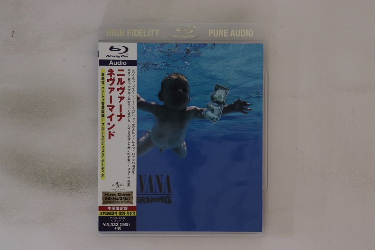 Blu-ray Nirvana Nevermind PROT4005 Universal Music |00110