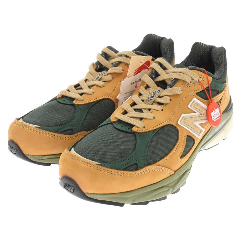 New Balance (ニューバランス) M990WG3 ローカットスニーカー グリーン