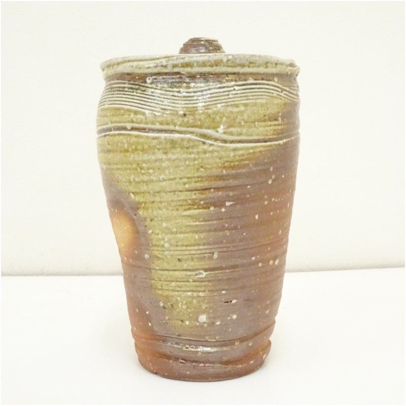 信楽焼 保庭楽入造 細水指 堀内家十二代 宗完 兼中斎書付 共箱 水指し 茶道 茶道具 おしゃれ 水差し 抹茶 インテリア 茶器 水器 お茶 骨董 茶会 WWW_IBETON_RU