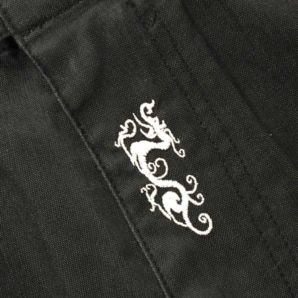 ビームスゴルフ ロゴプリント ナイロンパンツ ゴルフウェア ネイビー