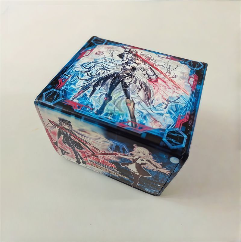 遊戯王 閃刀姫＝ゼロ レザーデッキケース 閃刀姫＝ゼロ 閃刀亜式-レムニスゲート デッキケース 遊戯王