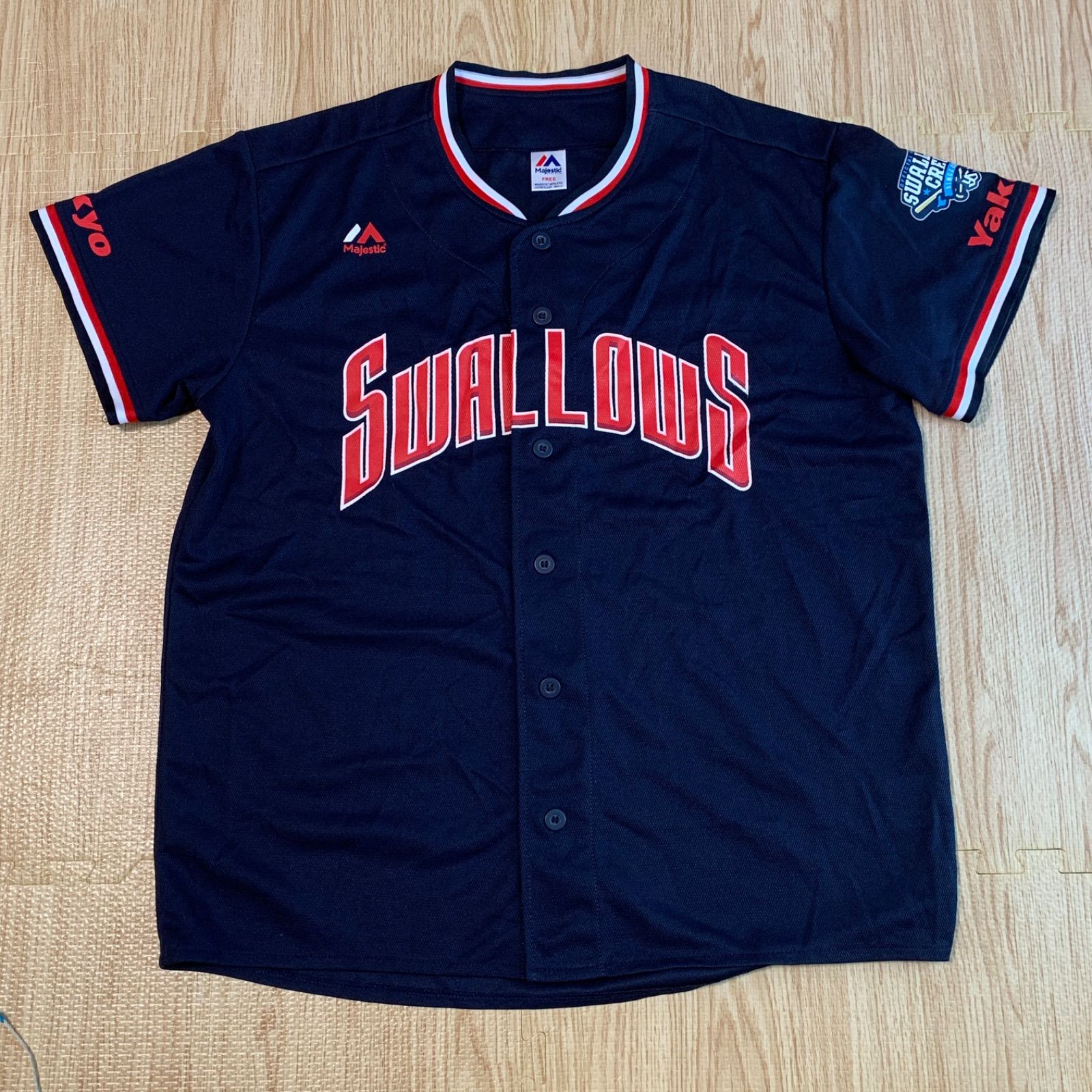 【激レア】東京ヤクルトスワローズ 2013年 イースタン 優勝 ユニフォーム 激レア】東京ヤクルトスワローズ 2013年 イースタン 優勝