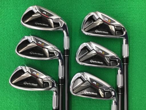 テーラーメイド M2 6S アイアンセット IR TM7-216 フレックスR メンズ 男性用 右利き 右用 Dランク ゴルフクラブ