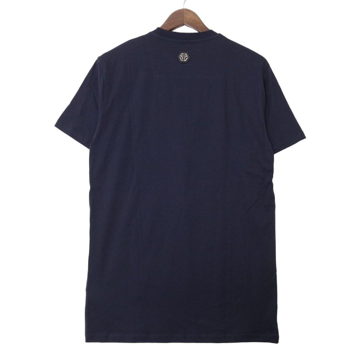PHILIPP PLEIN フィリップ プレイン 半袖 Tシャツ カットソー ネイビー 