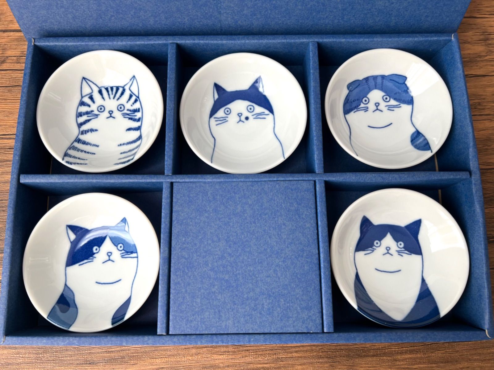 美濃焼】SHICHITA 猫 豆鉢 5枚セット 箱入り - メルカリ